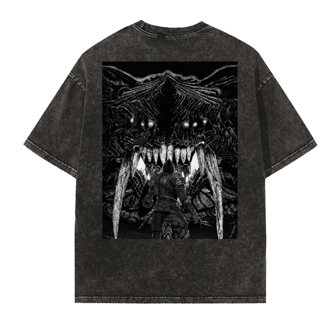 Vintage Washed Frayed Edge T-Shirt