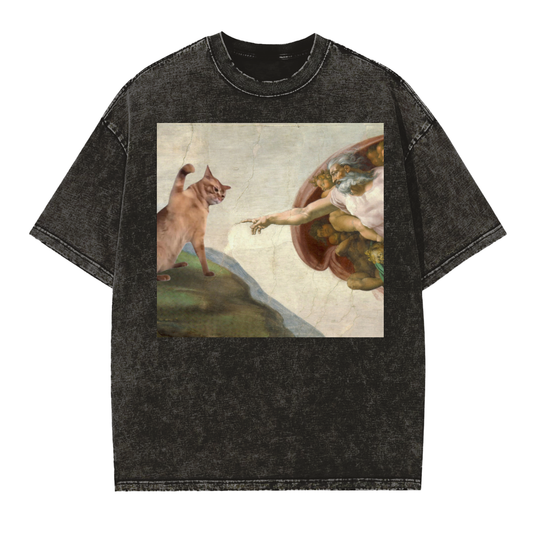 Vintage Washed Frayed Edge T-Shirt