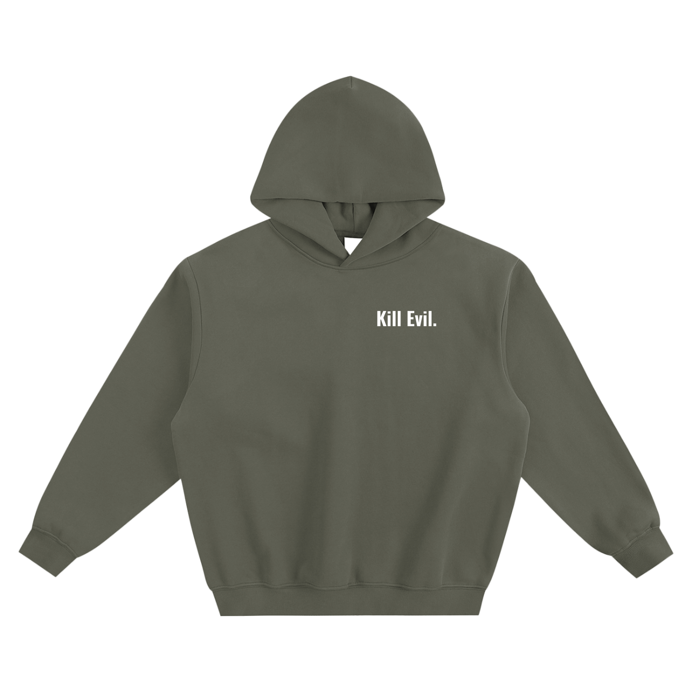 Fleeced Boxy Hoodie