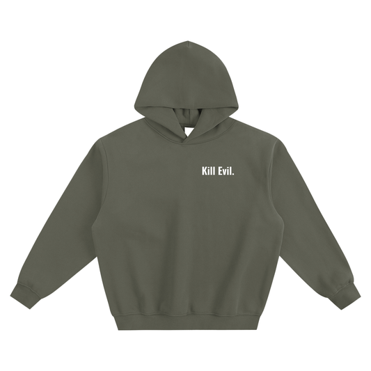 Fleeced Boxy Hoodie