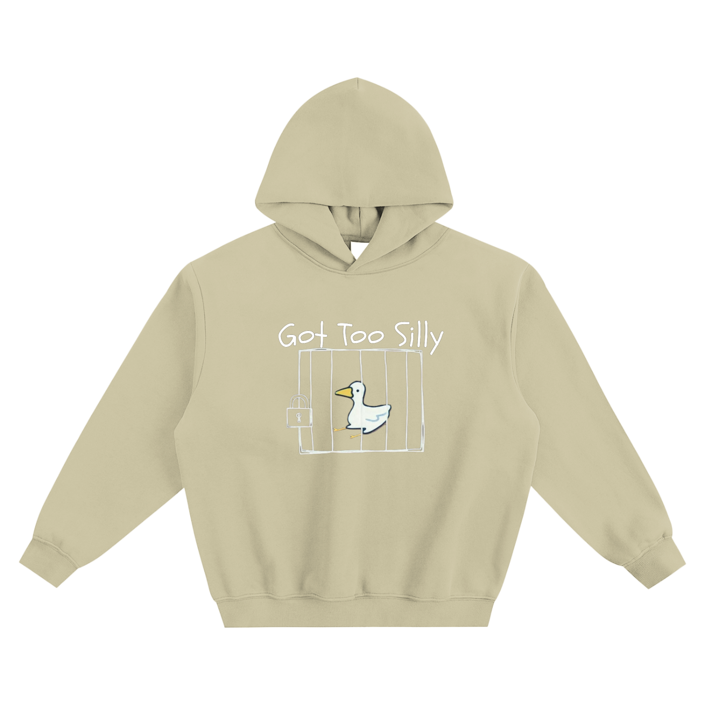 Fleeced Boxy Hoodie