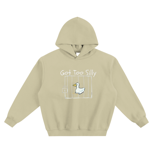 Fleeced Boxy Hoodie