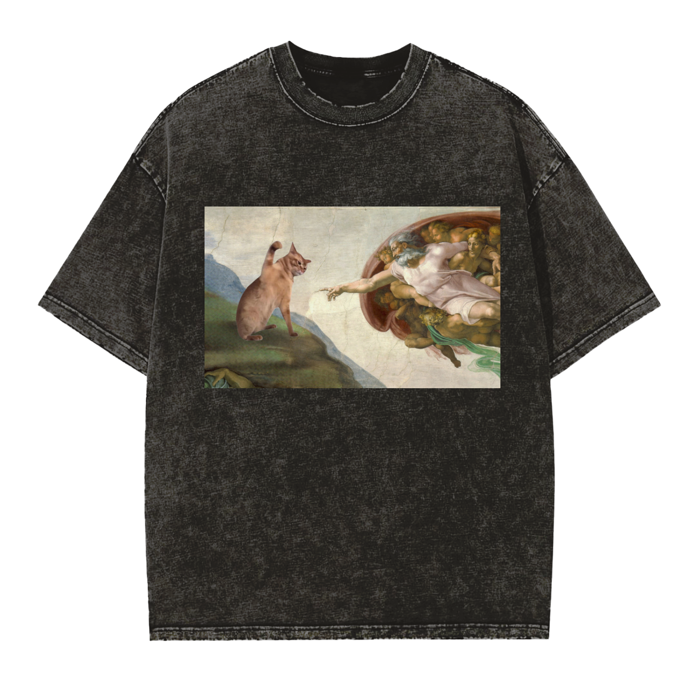 God and Cat || Vintage Washed