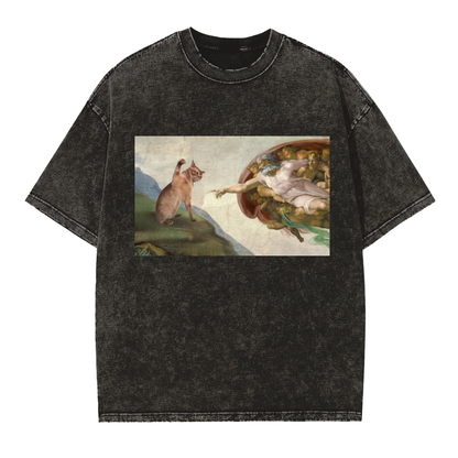 God and Cat || Vintage Washed