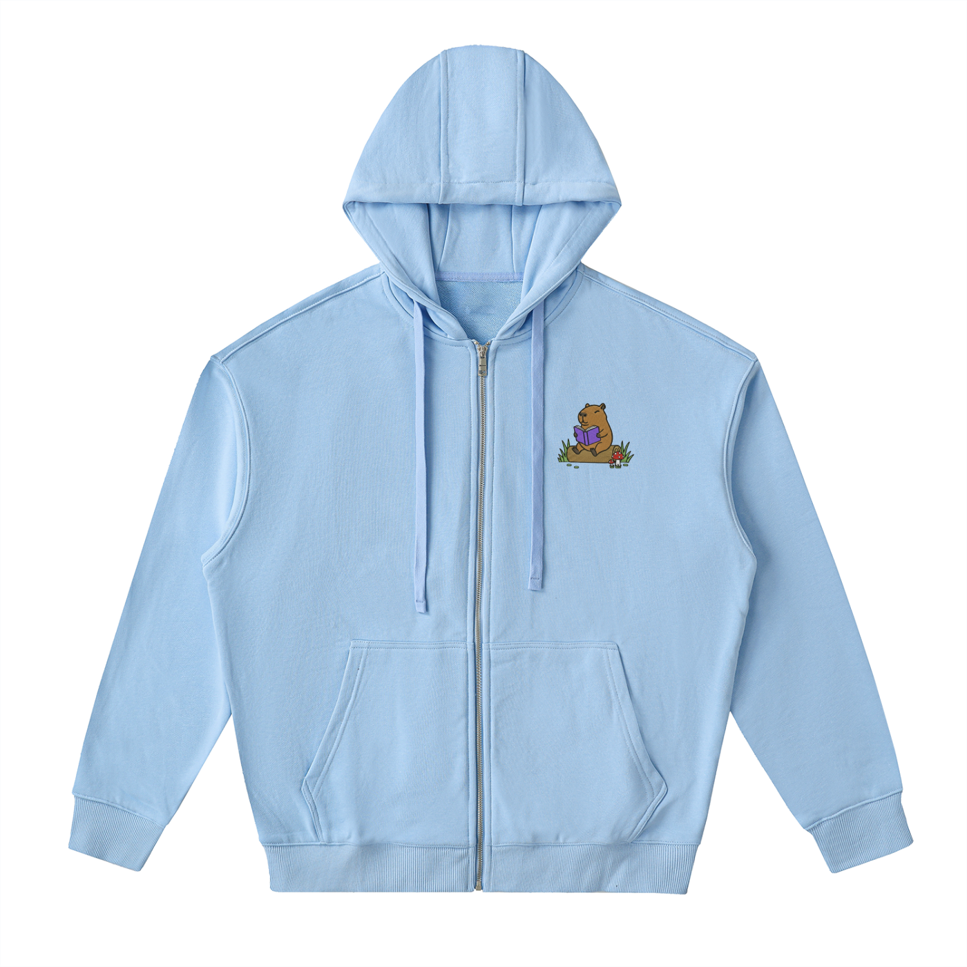 Capybara || Zip Up Hoodie