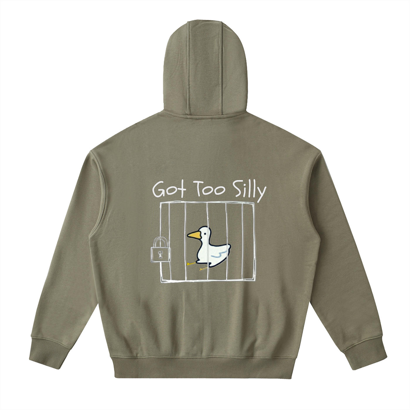 Got Too Silly || Zip Up Hoodie