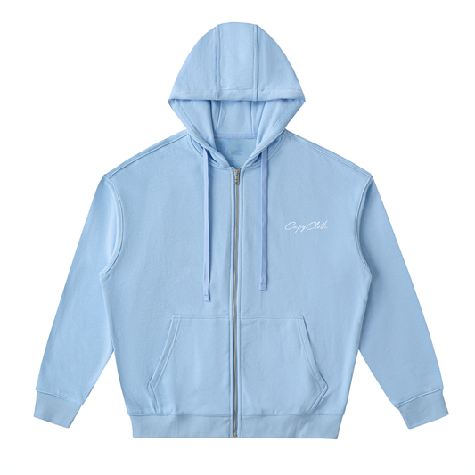 God and Cat || Zip Up Hoodie