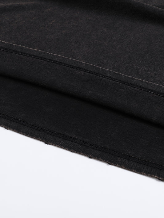Vintage Washed Frayed Edge T-Shirt