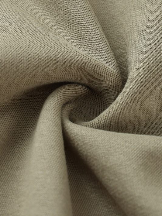 Drop-Shoulder Zip Up Hoodie